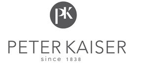 ANNA POLLEN _ PETER KAISER czółenka klasyka, skórzane z wzorem panterki