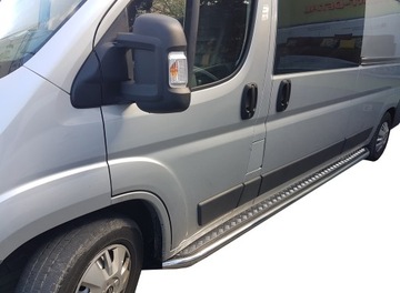 FIAT DUCATO PEUGEOT BOXER MAXI L3 L4 OCHRANNÝ RÁM BOČNÍ STUPNĚ PRAHY PĚKNÝ