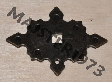 UCHWYT UCHWYTY MEBLOWY KOŁATKA GAŁKA PATYNA BRĄZ DO MEBLI STYLOWE 2 SZTUKI