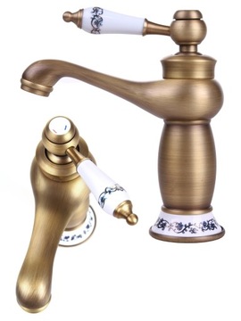 фото ориг. №7, Washbasin faucet freestanding royal orderlies retro golden