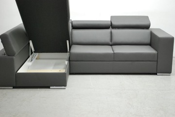 ^NBC DESIGN MODERN УГЛОВОЙ ДИВАН со спальным местом Контейнер из экокожи 1118