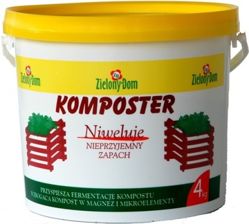 KOMPOSTER 4kg aktywator kompostu kompostowania