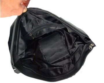 SKÓRZANA TOREBKA LISTONOSZKA 4 KOL SKÓRA WOREK