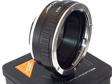 Adapter CANON EOS - Sony E-mount Nex Alpha złącze statywu K&F Concept