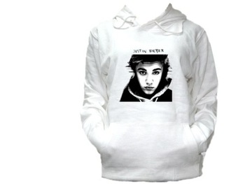 S BLUZA KAPTUR DAMSKA Justin Bieber BIBER WZORY