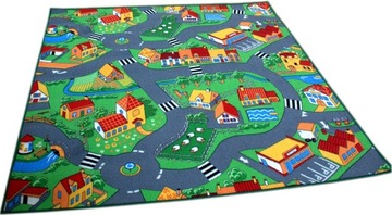 Коврик детский 200х300 Streets Farm City