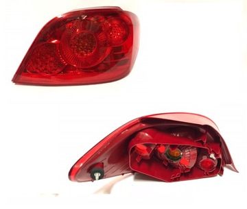 PEUGEOT 307 H/B EUROPA 05- LIFT NOWA LAMPA TYLNA P