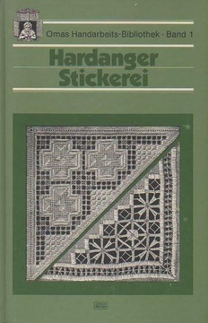 25235 Hardanger Stickerei. Reprint z 1917 (j.niem