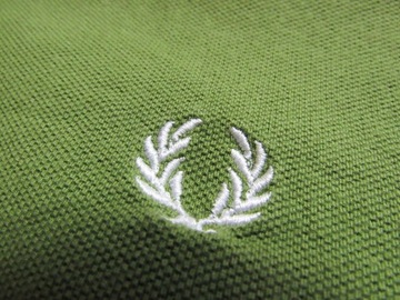 FRED PERRY/ ORYGINALNE ZIELONE POLO T SHIRT /M