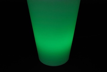 ВНУТРЕННИЙ ЦВЕТОЧНЫЙ ГОРШОК ВНЕШНИЙ ЦВЕТОЧНЫЙ ГОРШОК С ПОДСВЕТКОЙ RGB LED + ПУЛЬТ ДИСТАНЦИОННОГО УПРАВЛЕНИЯ 75 см