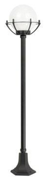 Lampa ogrodowa, parkowa wys. 102 cm, kula fi 20 lampa z aluminium