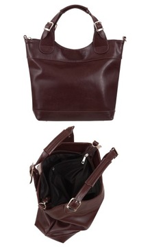 TOREBKA SKÓRZANA ZARKA A4 włoska SKÓRA NATURALNA shopper bag KOLORY