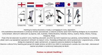 Подвесной электродвигатель HasWing OSAPIAN 55!