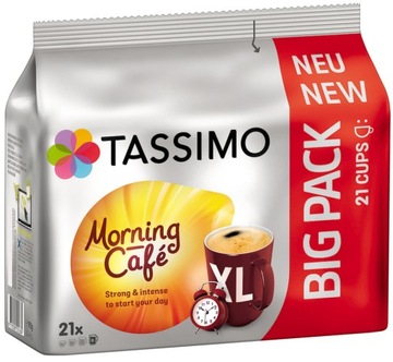Kapsułki TASSIMO Jacobs Morning Cafe XL 21 szt