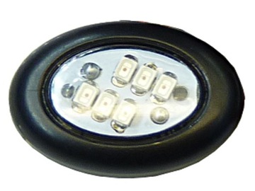 OKRASNA SVĚTLO 6 LED SMD KONTURA SILNÝ 12V 24V