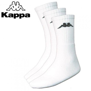 Ponožky Ponožky 6 PAR froté KAPPA BIELE 43-46