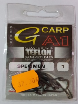Haczyki Gamakatsu A1 G-Carp Specimen nr 1