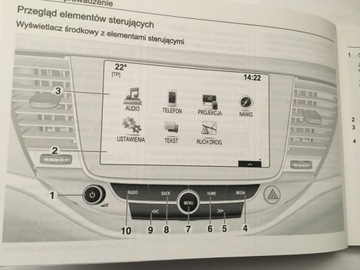 Opel ASTRA K польское руководство пользователя + навигация