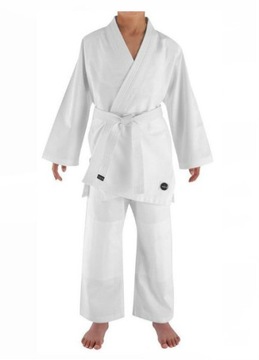 KIMONO DLA DZIECI KARATE JUDO + PAS TU 150 cm