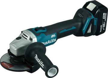 УГЛОВАЯ ШЛИФОВАЛЬНАЯ МАКИТА MAKITA DGA504RTJ 125 мм 18 В 2x5 Ач