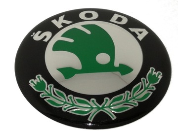 SKODA emblemat znaczek zamiennik 56 mm