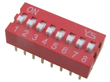 Przełącznik DIP switch x8 (16 pin) /2598