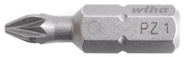 BITY GROT POZIDRIV PZ1 25mm BIT WIHA - 10 szt
