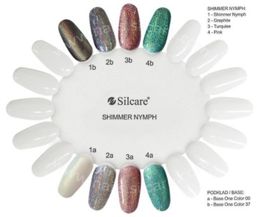 SILCARE Shimmer Nymph порошок с блестками для ногтей