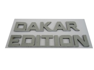 EMBLEMAT ZNACZEK NAPIS DAKAR EDITION