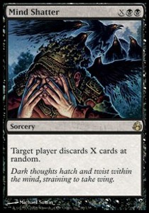 Mind Shatter - discarduje X kart @@@@