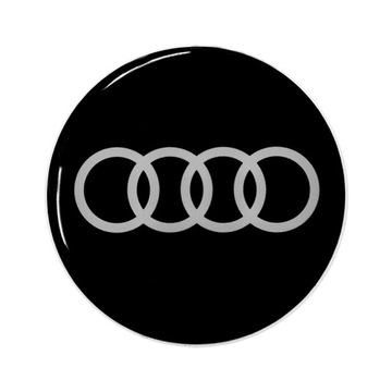 ЭМБЛЕМА ЛОГОТИП 3D Audi 50 мм 4 шт.