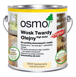 OSMO 3032 Wosk twardy olejny Jedwabisty Połysk 0,75L