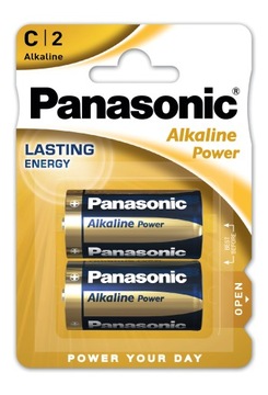 2x PANASONIC ALKALINE POWER LR14/C (blister)