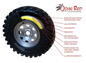 БИДЛОК (DĘTLOCK) JOHN RED OFF ROAD 4X4 NIE STAUN НА ДИСКАХ 18