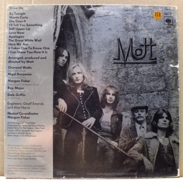 Mott THE HOOPLE.....Drive on - LP