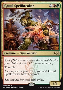 Gruul Spellbreaker - potężny stwór RG @@@@