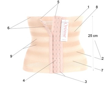 Orirose ПОЯС ДЛЯ ПОХУДЕНИЯ талии живота послеродовой корсет SIZE PLUS