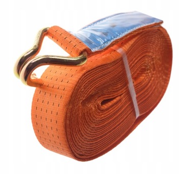 20x ОРИГИНАЛЬНЫЕ транспортировочные ремни 9,5м/5Т/50мм без натяжителя TUV GS - 2025