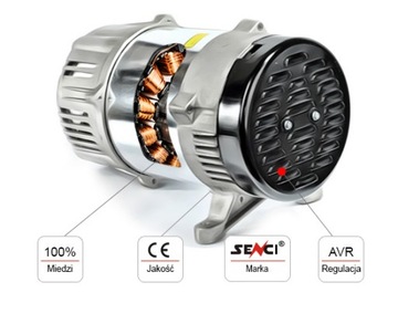 Дизельный генератор 9,5 кВА 230 В SZR Automation