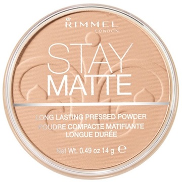 RIMMEL Puder Prasowany Matujący z Naturalnymi Minerałami dla Cery Wrażliwej