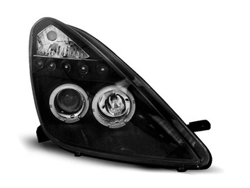 Lampy przód TOYOTA CELICA T23 99-05 LED BLACK