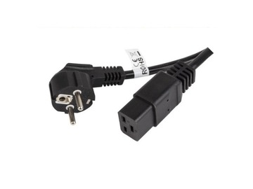 kabel zasilania serwerowy C19 Schuko 1,8m Lanberg