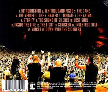 Disturbed LIVE AT RED SOUND OF SILENCE GDAŃSK 1CD