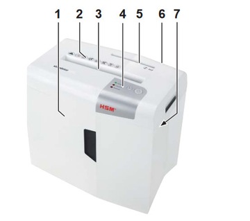 Измельчитель HSM shredstar X10 4,5x30 P-4 Корзина 20л