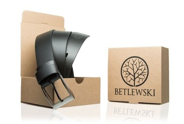 РЕМЕНЬ КОЖАНЫЙ МУЖСКОЙ ЧЕРНЫЙ BETLEWSKI XXL 150 СМ