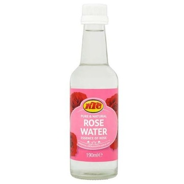 WODA RÓŻANA KTC 190 ML bez dodatków najczystsza