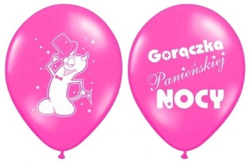 BALONY NA WIECZÓR PANIEŃSKI BALON ŚLUB WESELE 10WZ