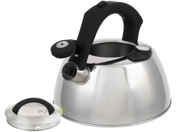 фото ориг. №10, 2 x kettle silvery з whistle 3l з thermometers inductions gas klausberg