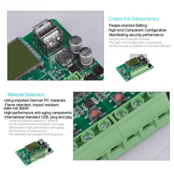 Контроллер заряда солнечной батареи 60А ШИМ USB ЖК-дисплей 12В/24