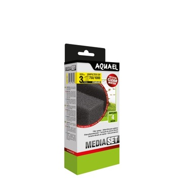 AQUAEL Unifilter картридж /UV 750, ГУБКА 1000 3 шт.
